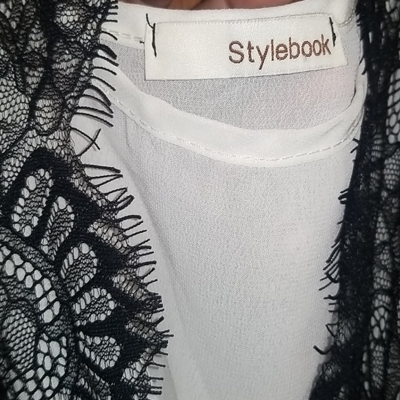 Stylebook Lace and Tie Dye Dress - Picture 7 of 7